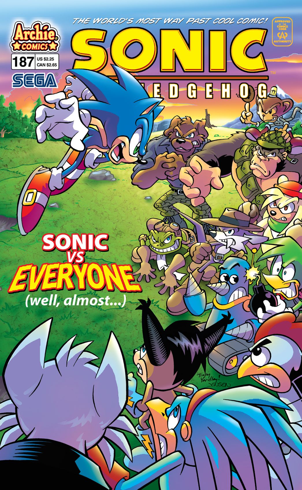 Sonic the Hedgehog #187