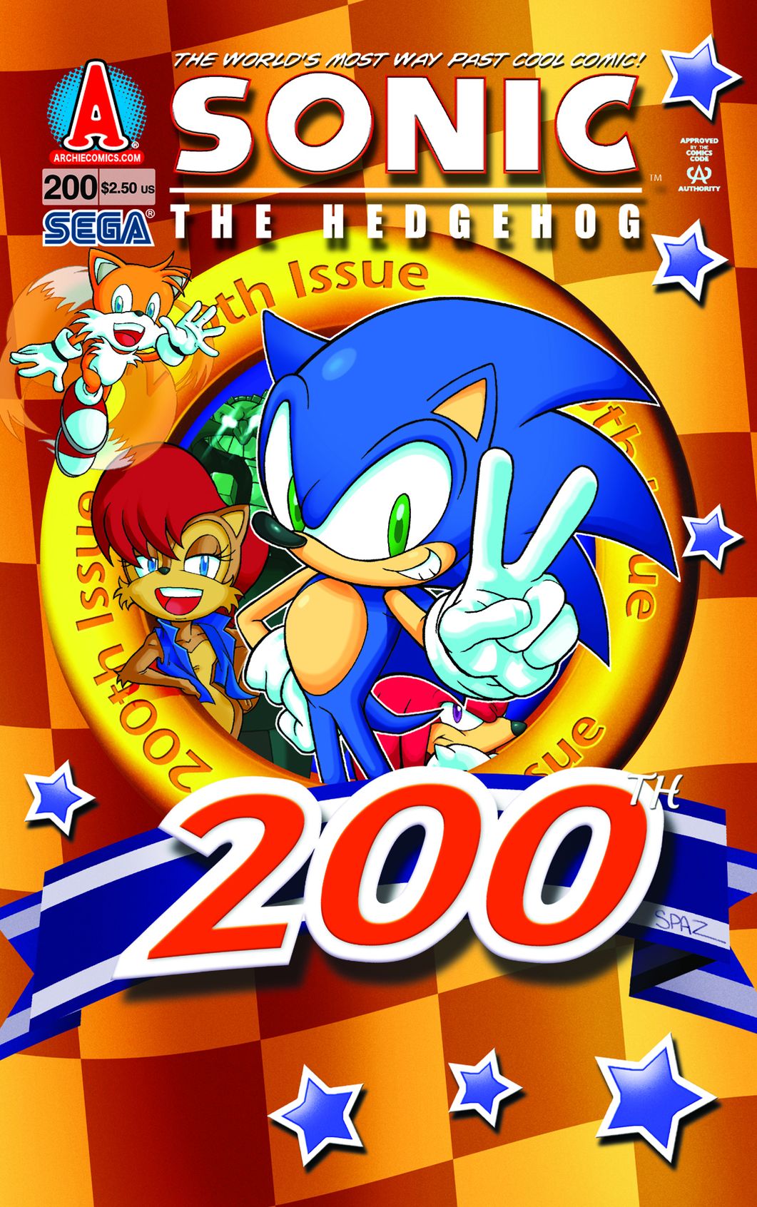 Sonic the Hedgehog #200