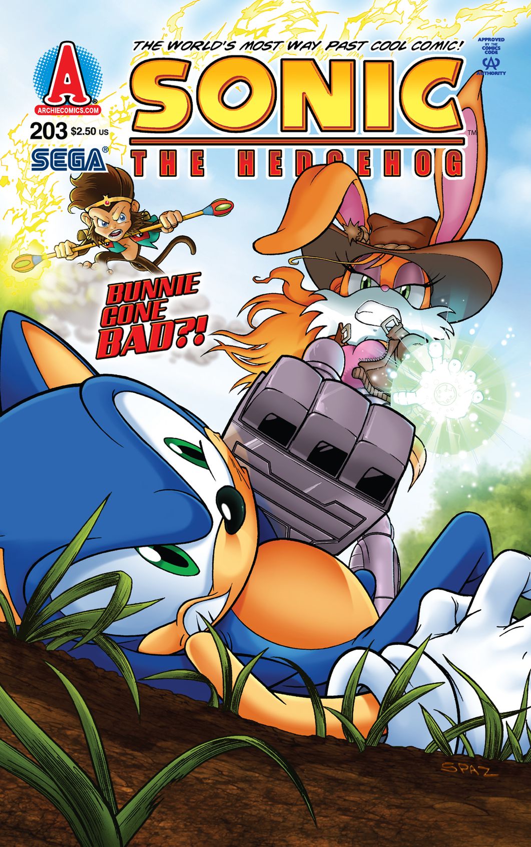 Sonic the Hedgehog #203