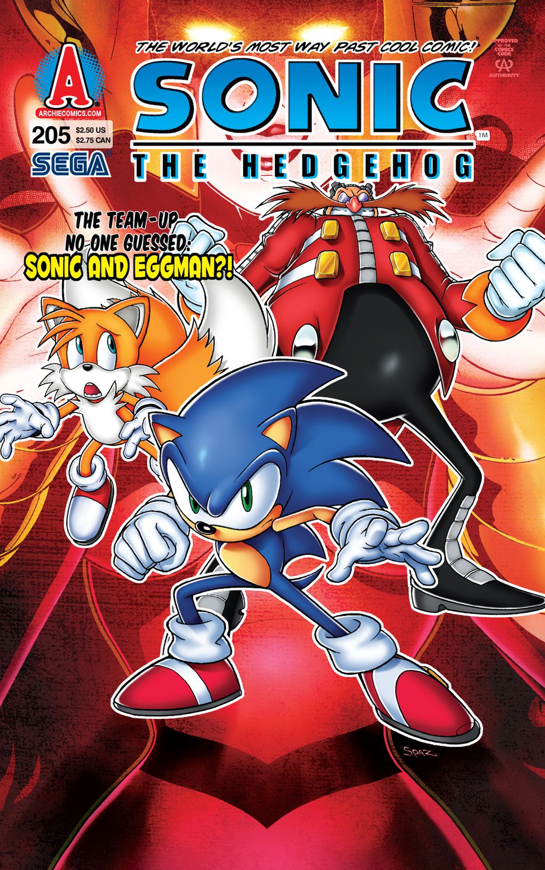 Sonic the Hedgehog #205