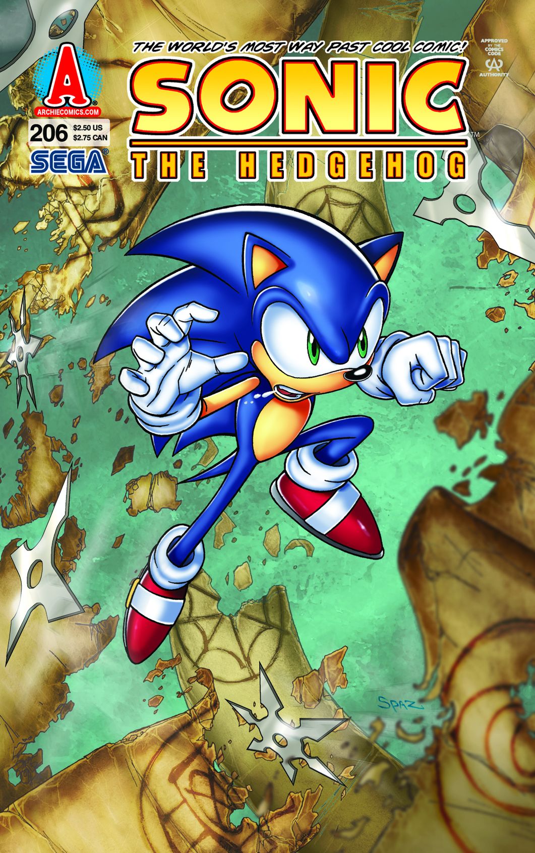 Sonic the Hedgehog #206