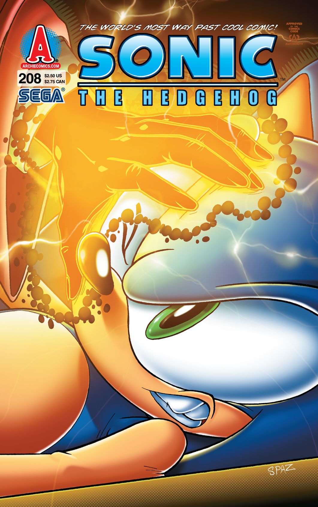 Sonic the Hedgehog #208