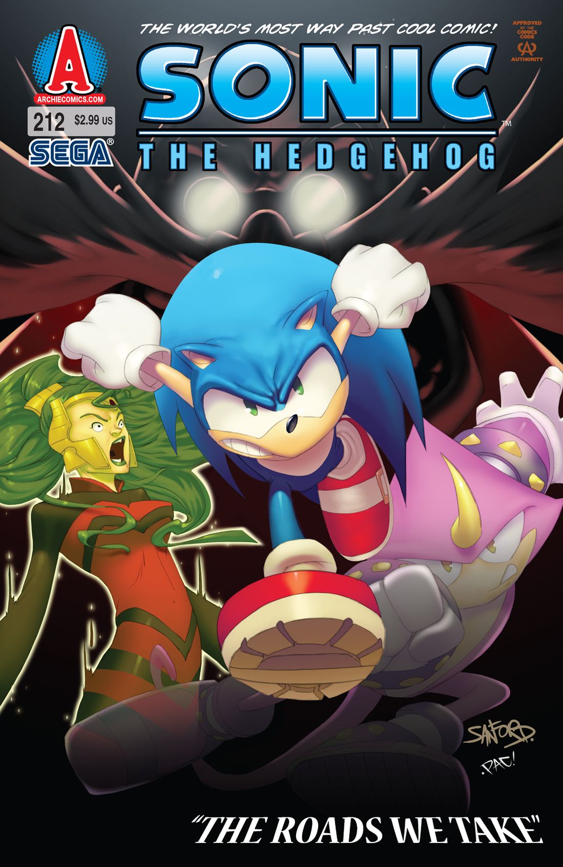 Sonic the Hedgehog #212