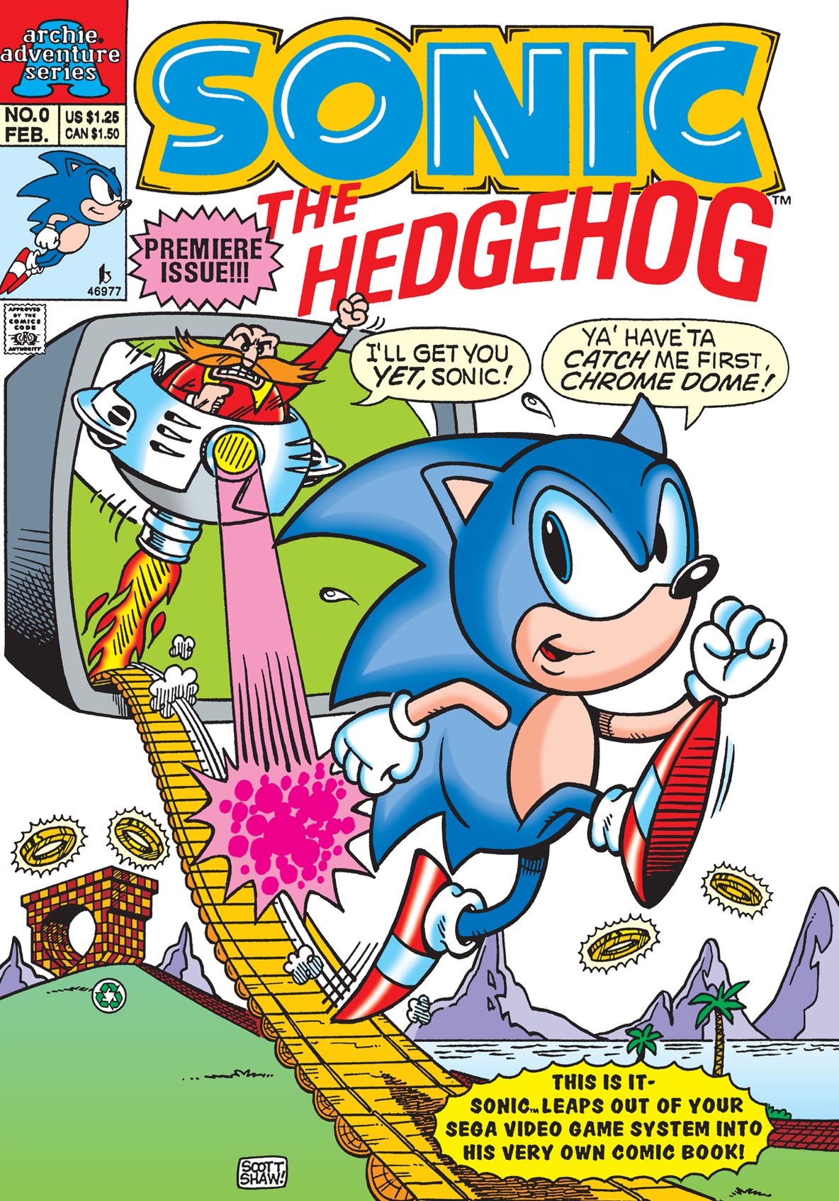 Sonic the Hedgehog Miniseries #0