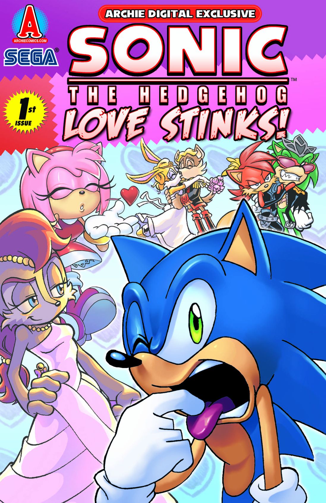 Sonic the Hedgehog:Love Stinks!