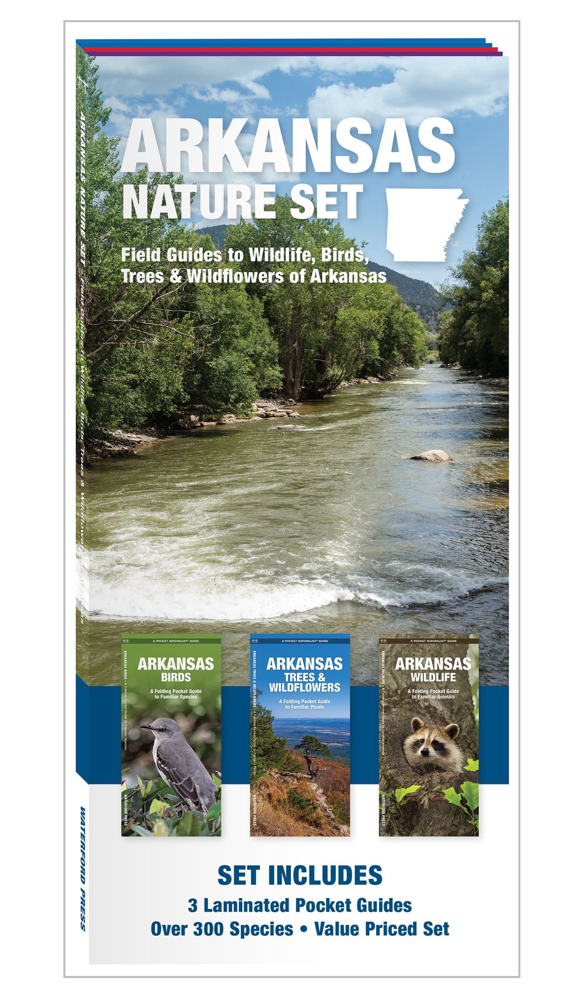 Arkansas Nature Set: Field Guides to Wildlife, Birds, Trees & Wildflowers of Arkansas