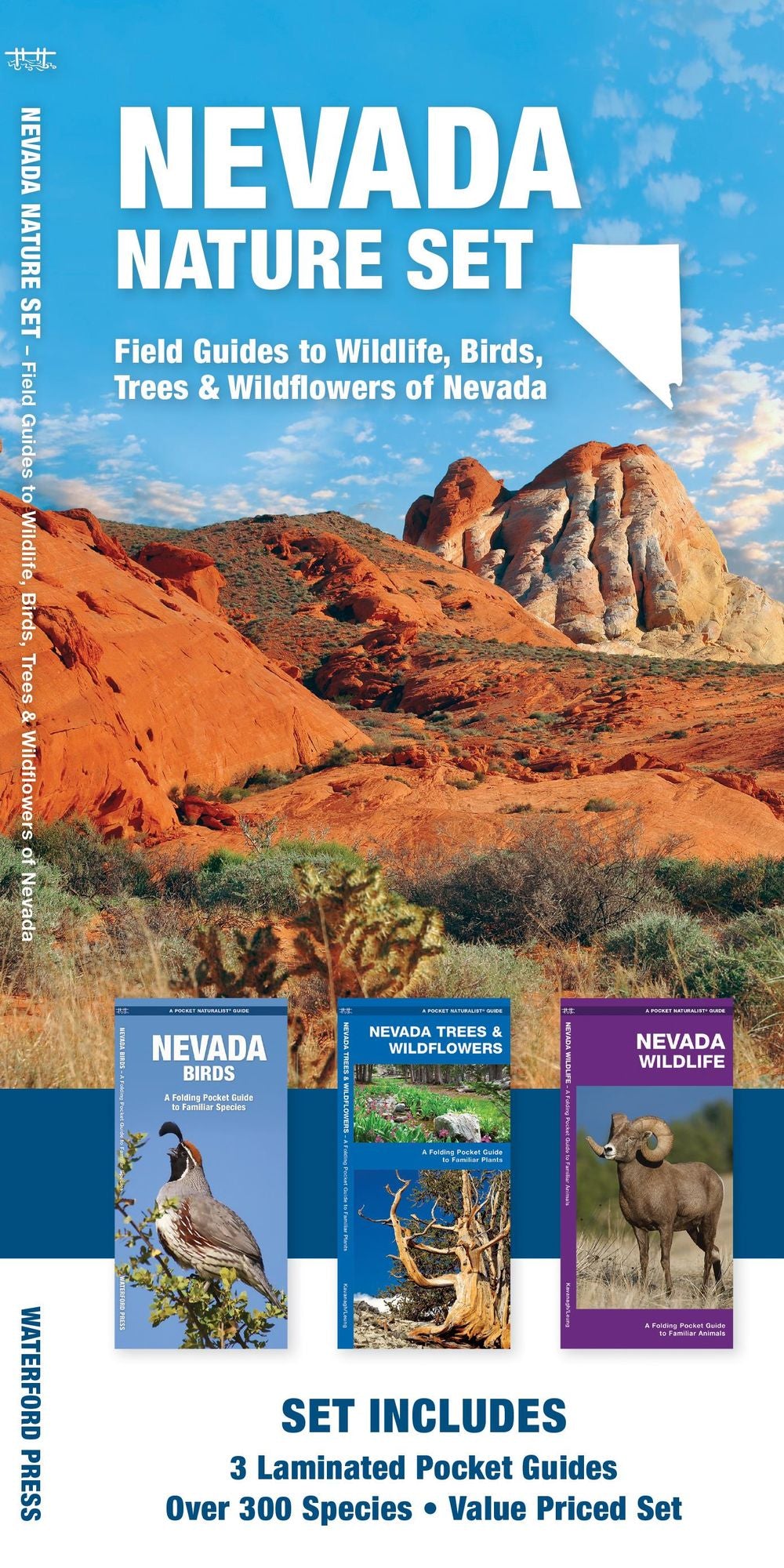 Nevada Nature Set: Field Guides to Wildlife, Birds, Trees & Wildflowers of Nevada