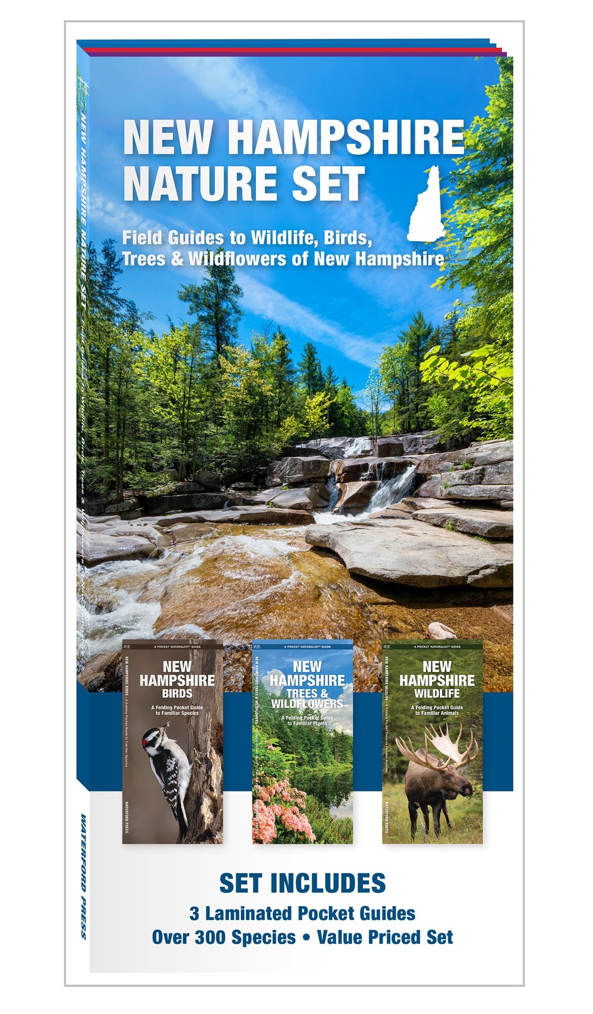 New Hampshire Nature Set: Field Guides to Wildlife, Birds, Trees & Wildflowers of New Hampshire