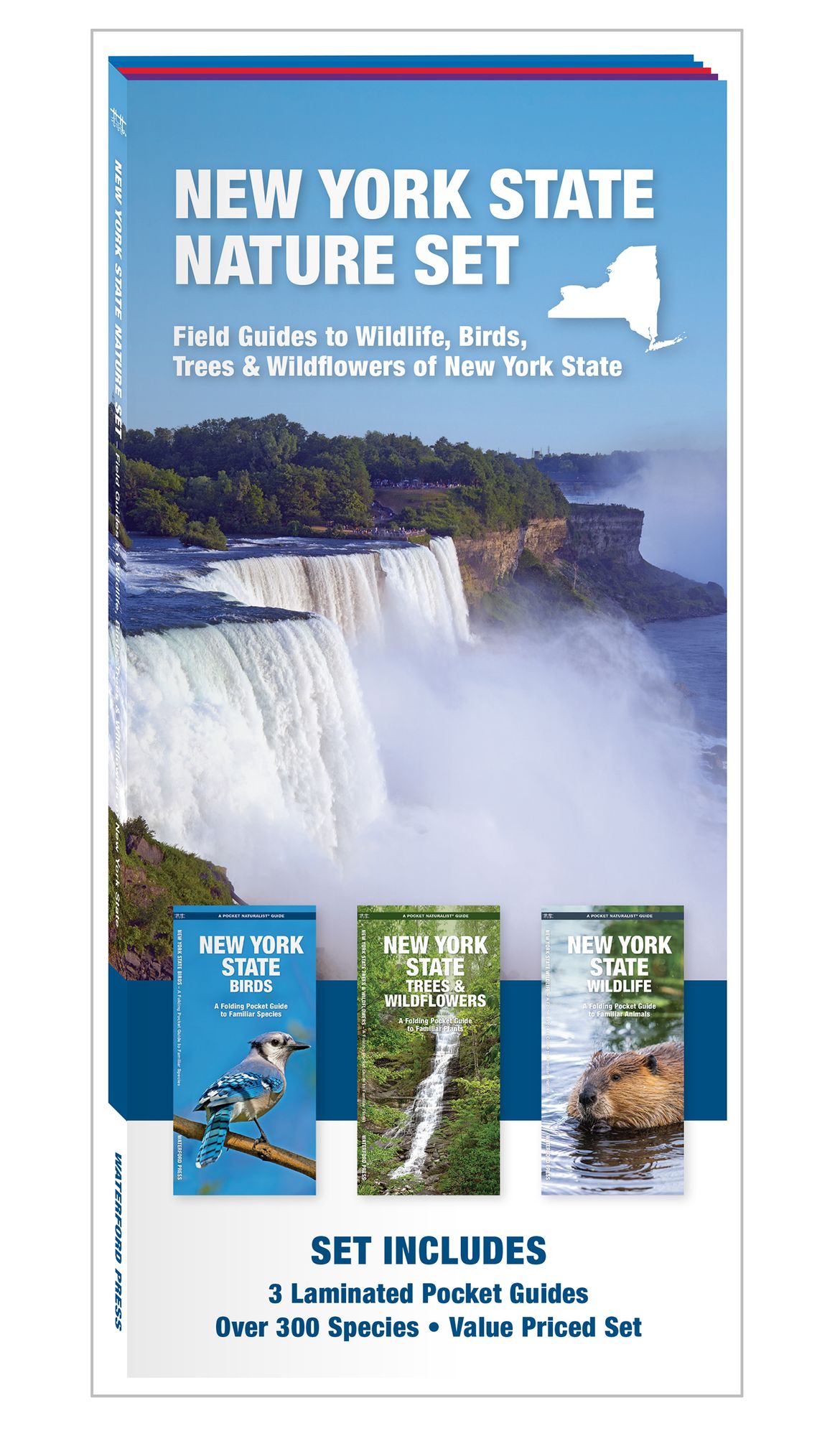 New York State Nature Set: Field Guides to Wildlife, Birds, Trees & Wildflowers of New York State