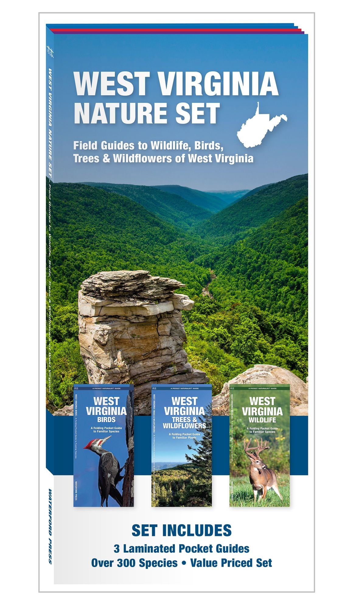 West Virginia Nature Set: Field Guides to Wildlife, Birds, Trees & Wildflowers of West Virginia