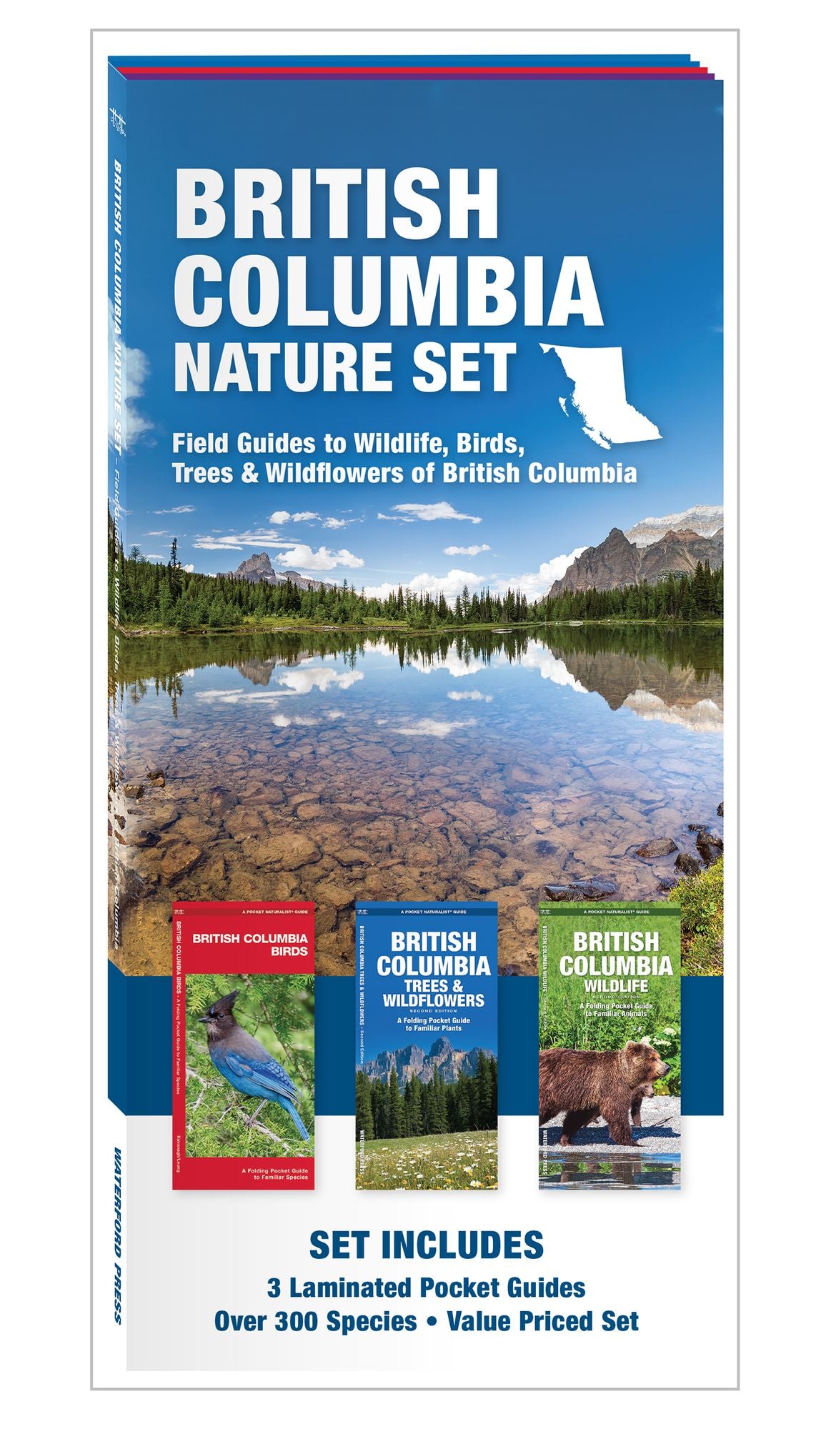 British Columbia Nature Set: Field Guides to Wildlife, Birds, Trees & Wild Flowers of British Columbia