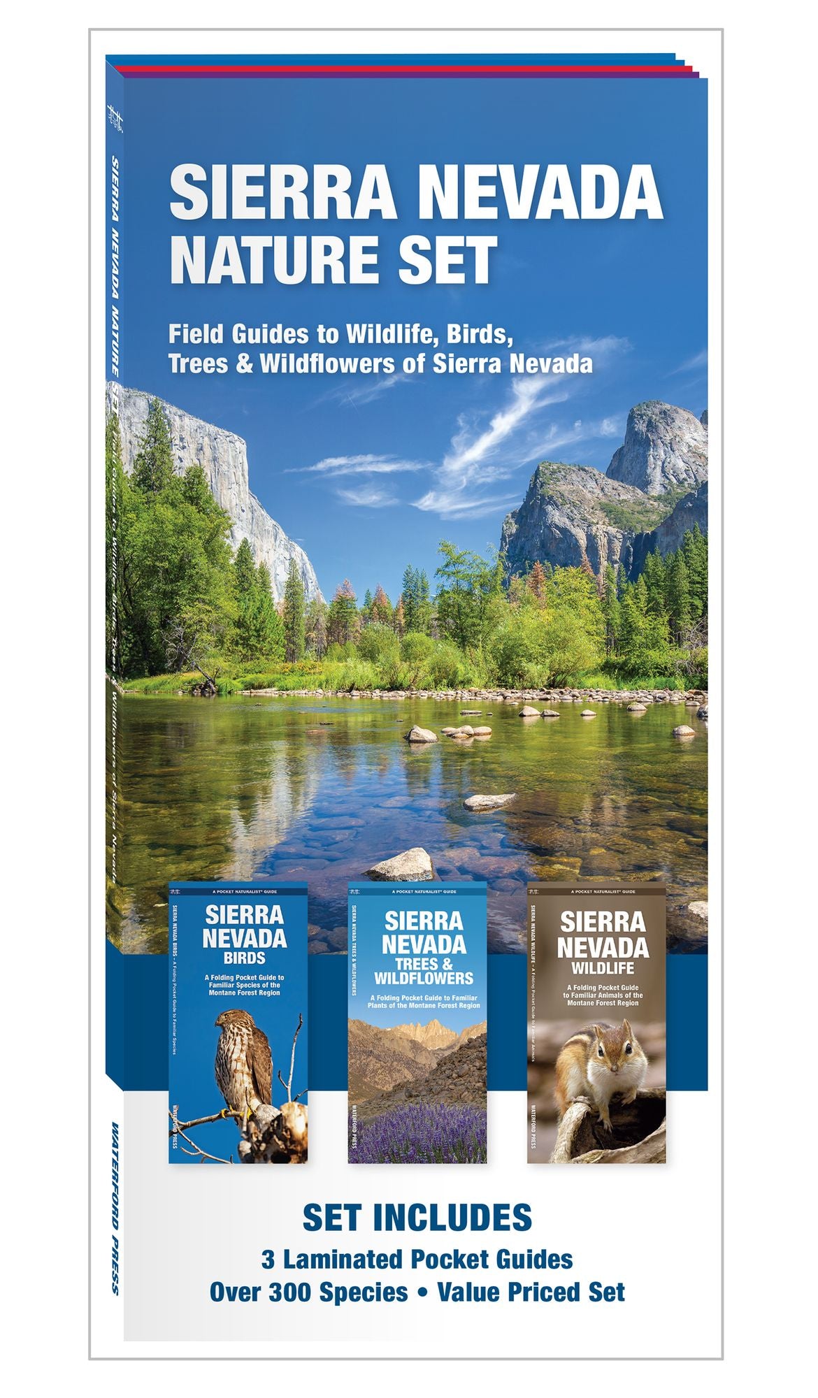 Sierra Nevada Nature Set: Field Guides to Wildlife, Birds, Trees & Wild Flowers of Sierra Nevada