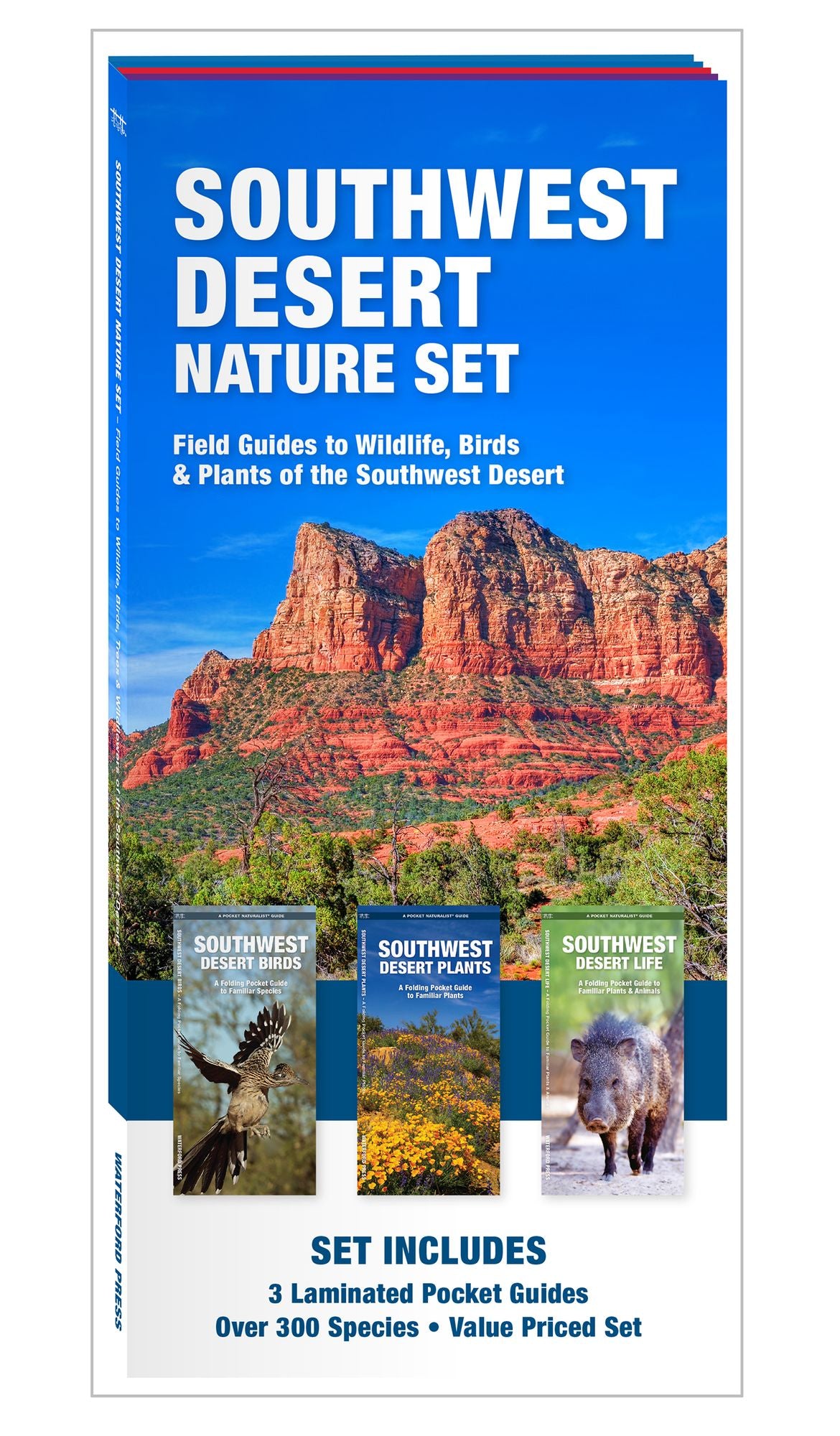 Southwest Desert Nature Set: Field Guides to Wildlife, Birds, Trees & Wild Flowers of the Southwest Desert