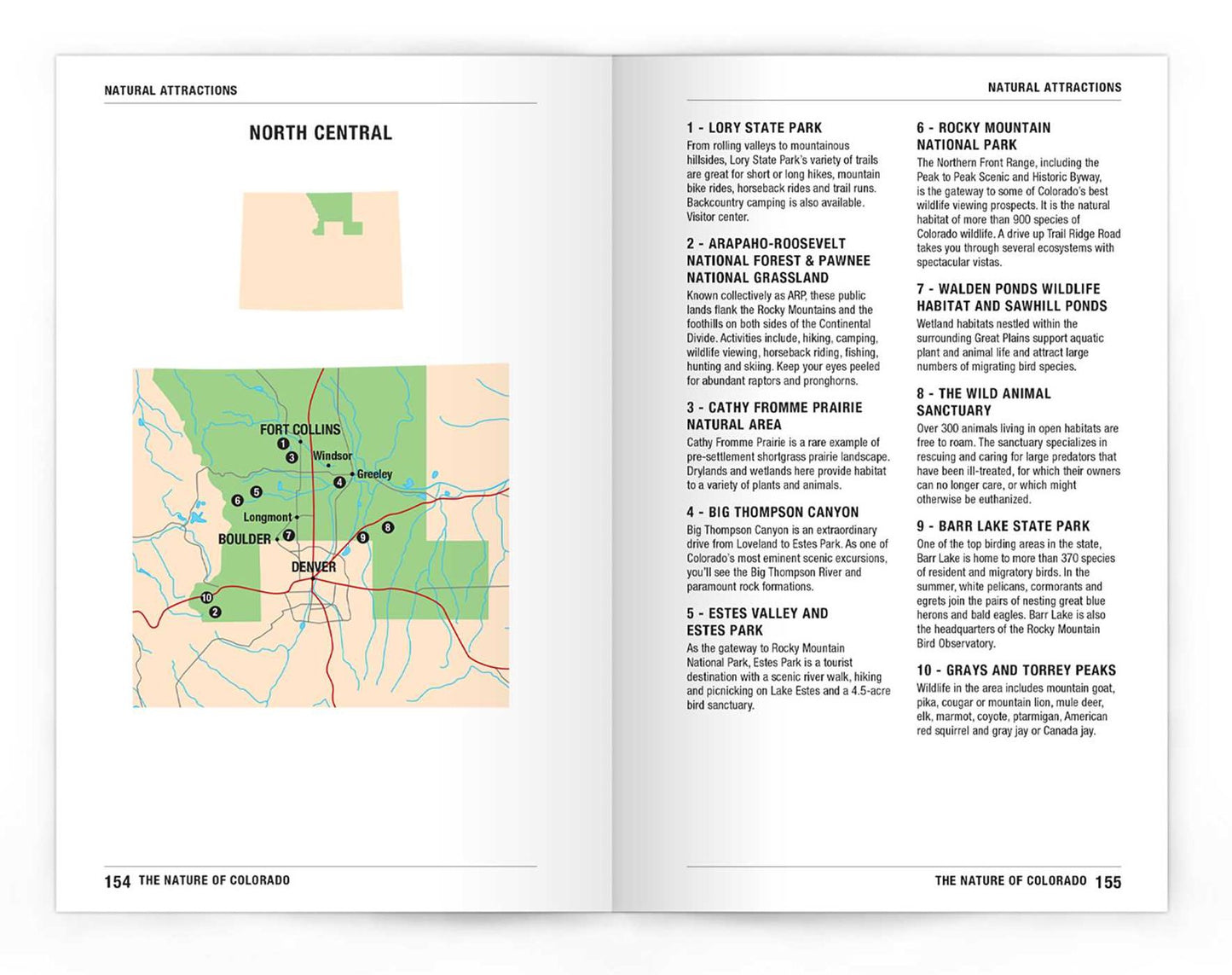 The Nature of Colorado: An Introduction to Familiar Plants, Animals and Outstanding Natural Attractions
