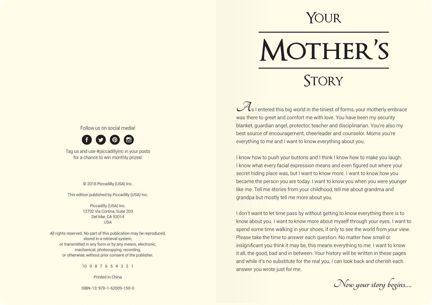Your Mother's Story