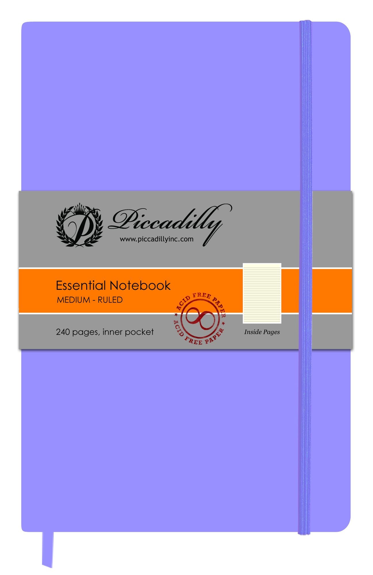 Essential Notebook Lavender Med