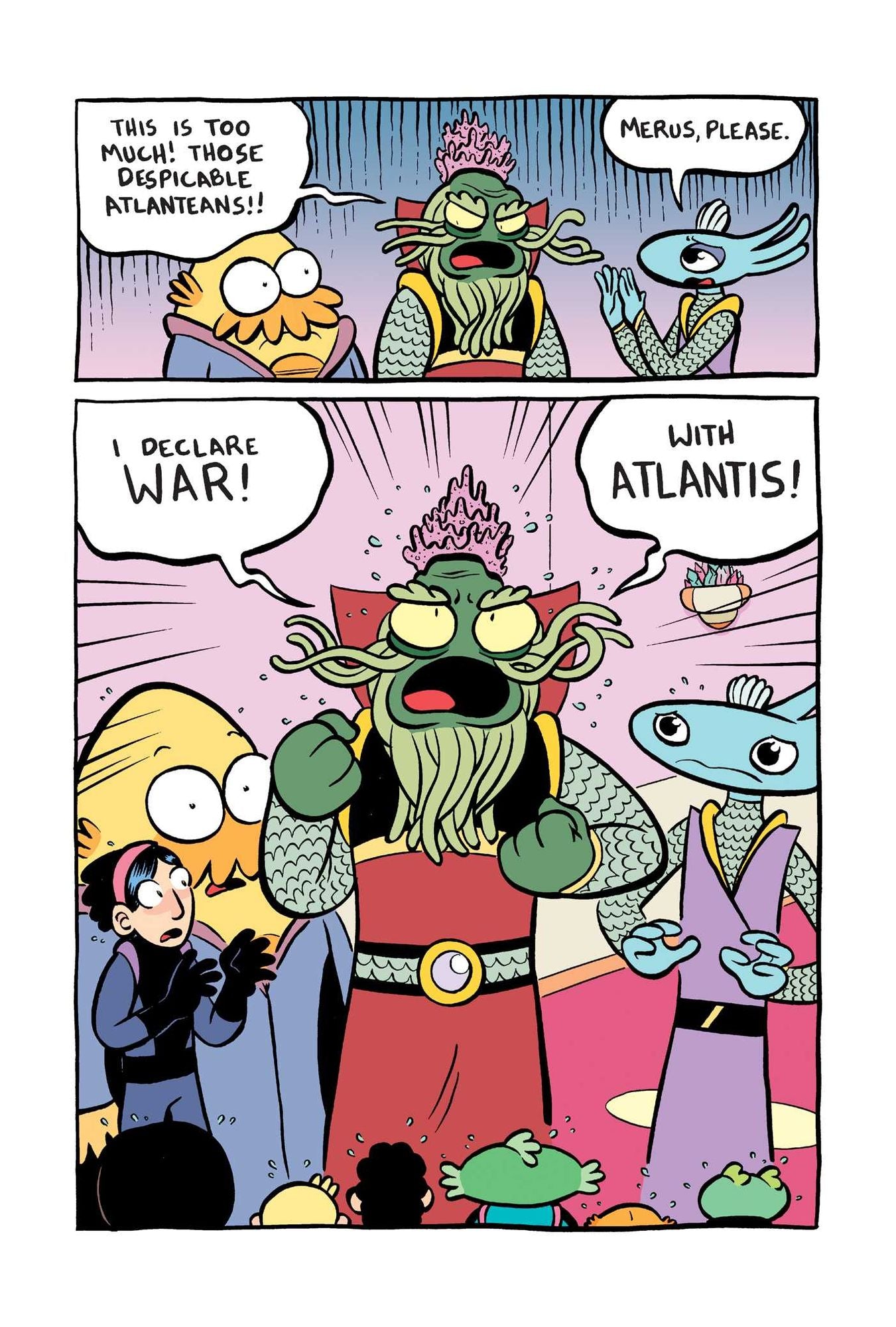 Mermin, Book Four: Into Atlantis Softcover Edition