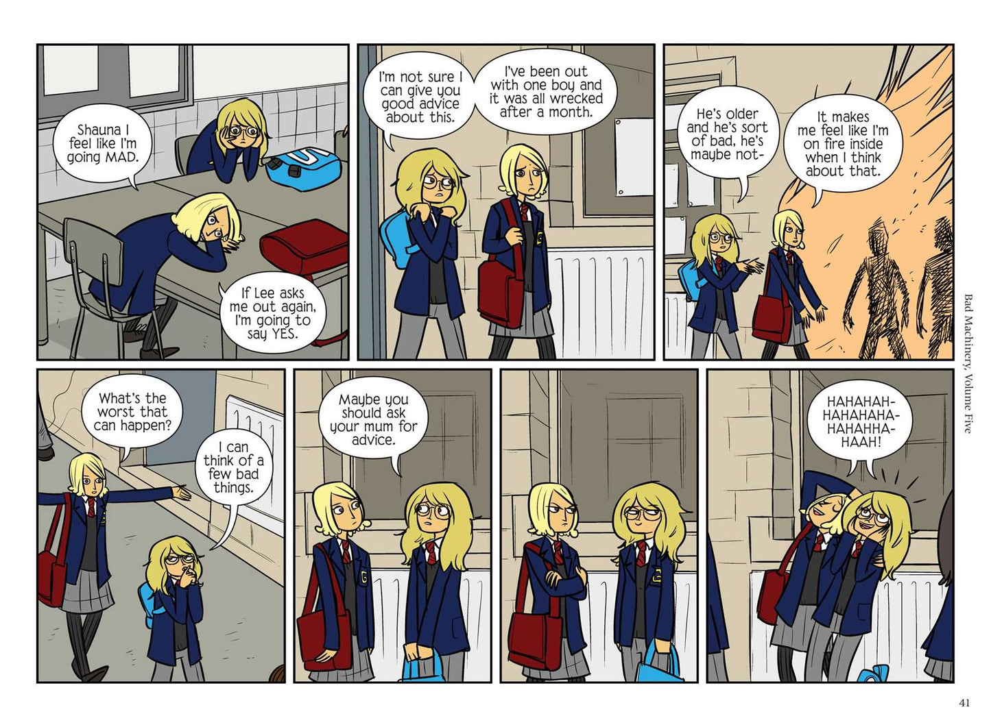 Bad Machinery Vol. 5: The Case of the Fire Inside, Pocket Edition