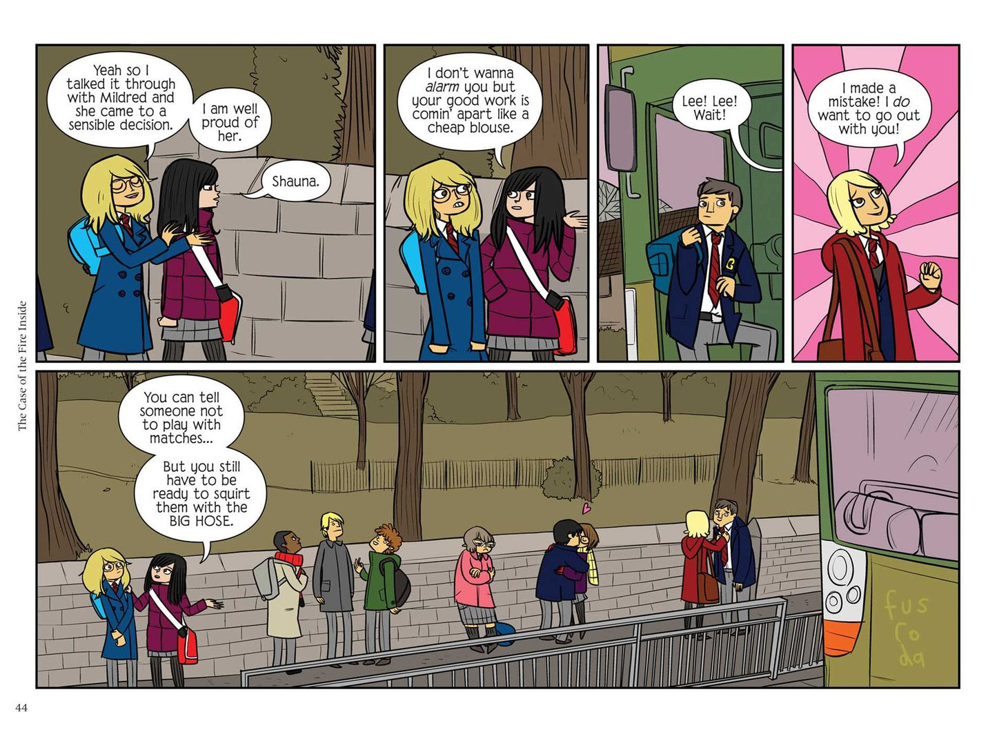 Bad Machinery Vol. 5: The Case of the Fire Inside, Pocket Edition
