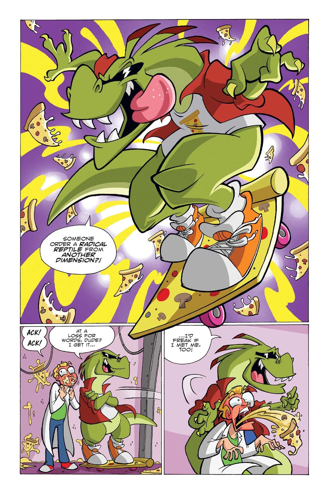 Pizzasaurus Rex