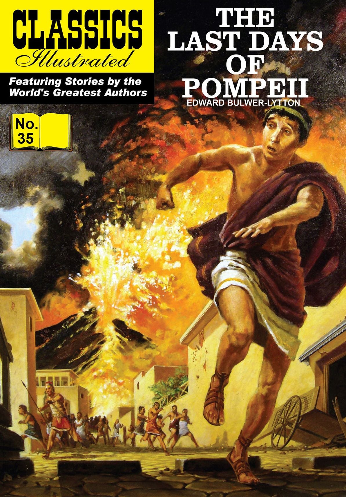 Last Days of Pompeii: Classics Illustrated #35