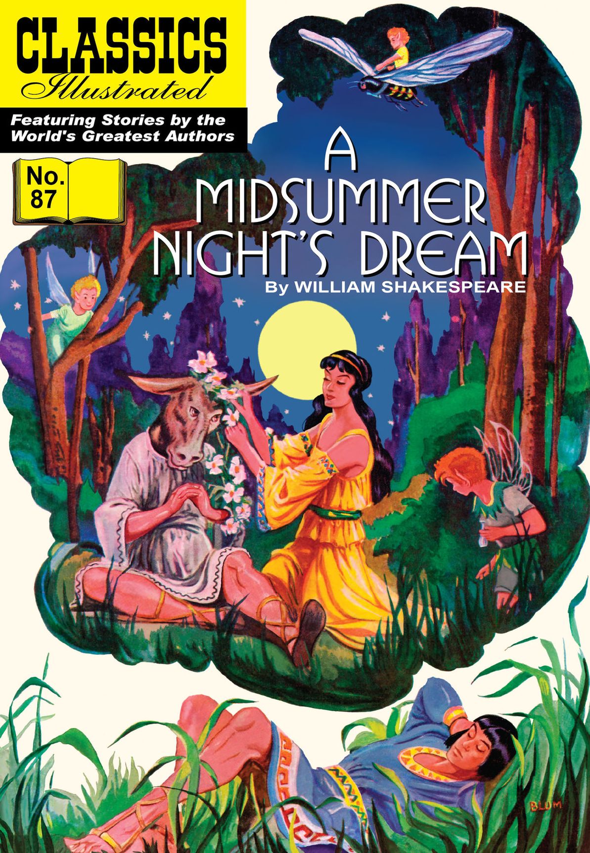 A Midsummer Night's Dream: Classics Illustrated #87