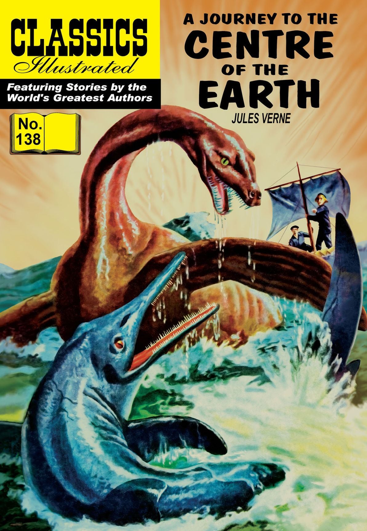 Journey to the Center of the Earth: Classics Illustrated #138