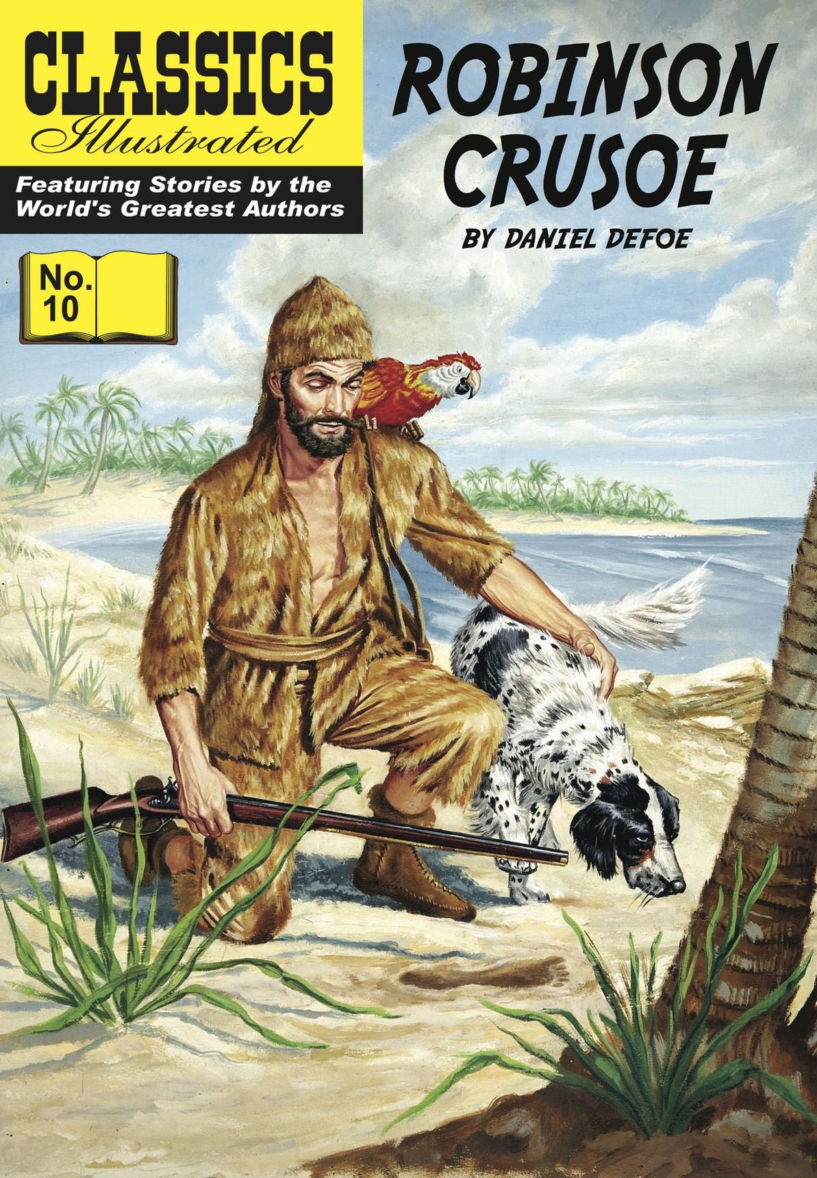 Robinson Crusoe: Classics Illustrated #10