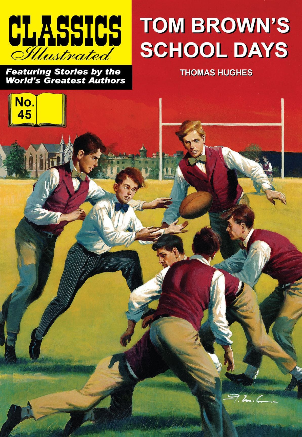Tom Brown's School Days: Classics Illustrated #45