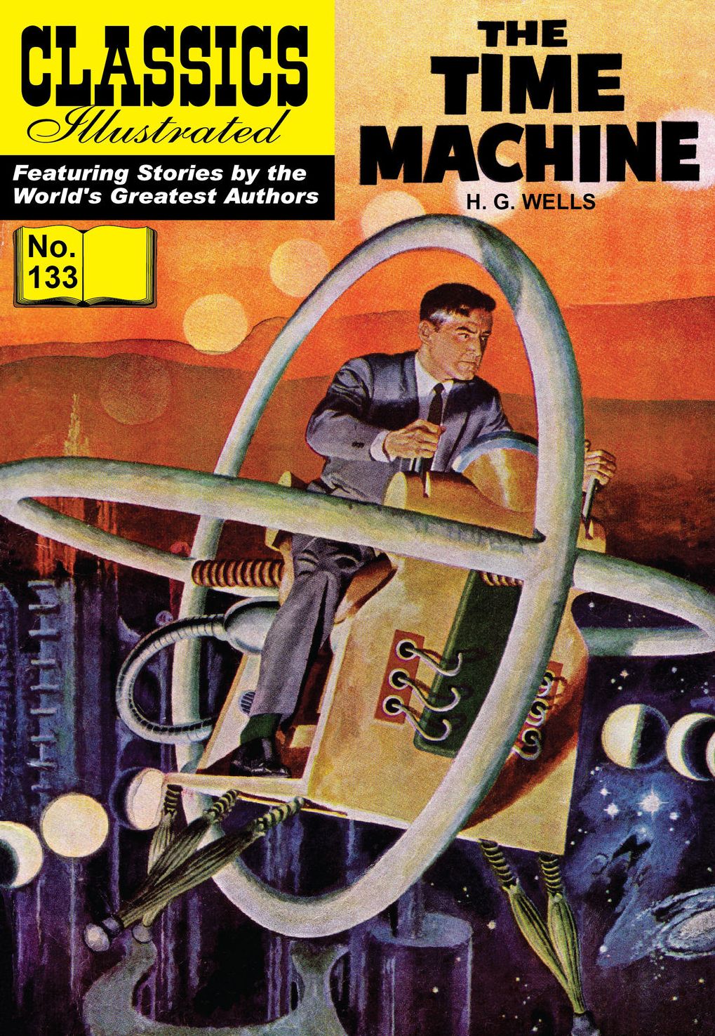 The Time Machine: Classics Illustrated #133