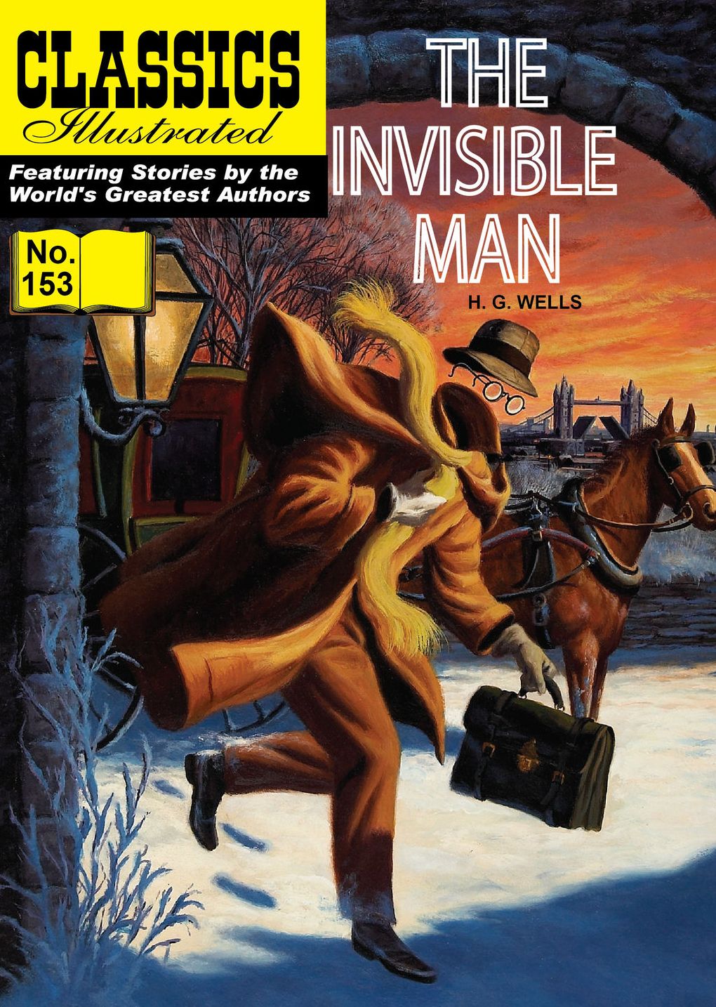The Invisible Man: Classics Illustrated #153