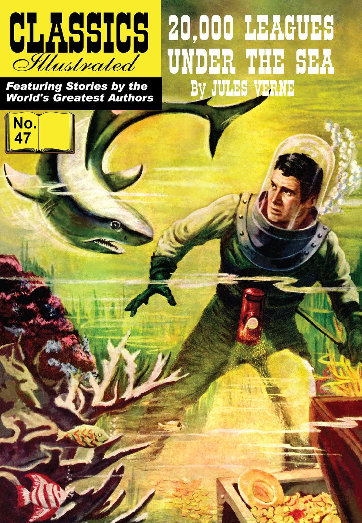20,000 Leagues Under the Sea: Classics Illustrated #47 (NOOK Comics with Zoom View)