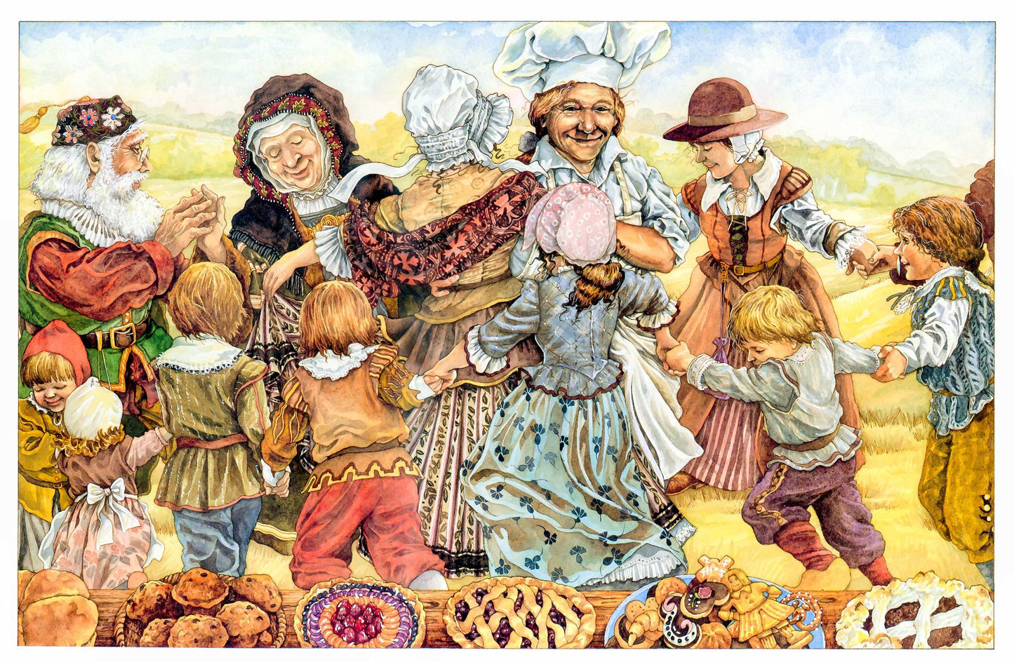 The Baker's Dozen: A Saint Nicholas Tale, with Bonus Cookie Recipe and Pattern for St. Nicholas Christmas Cookies (15th Anniversary Edition)