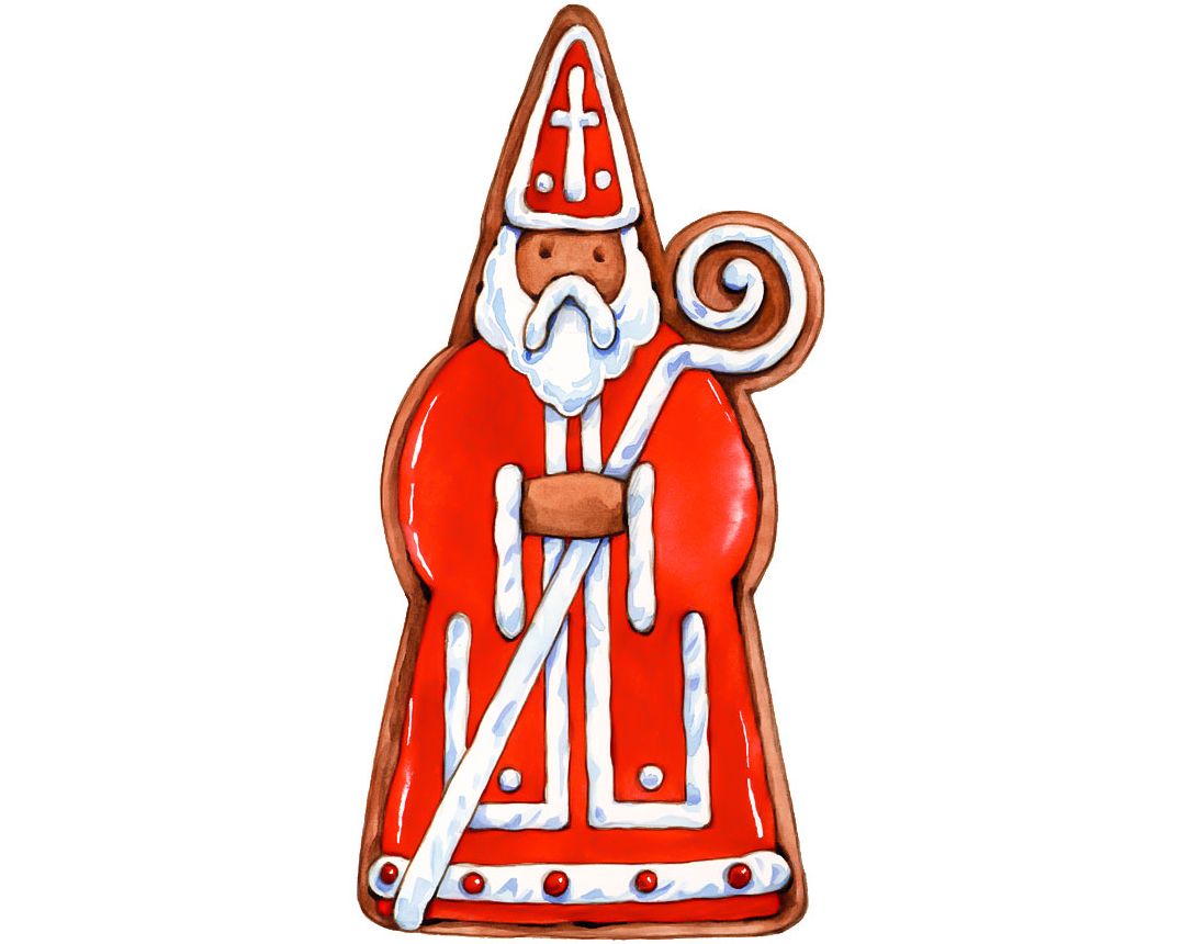 The Baker's Dozen: A Saint Nicholas Tale, with Bonus Cookie Recipe and Pattern for St. Nicholas Christmas Cookies (15th Anniversary Edition)