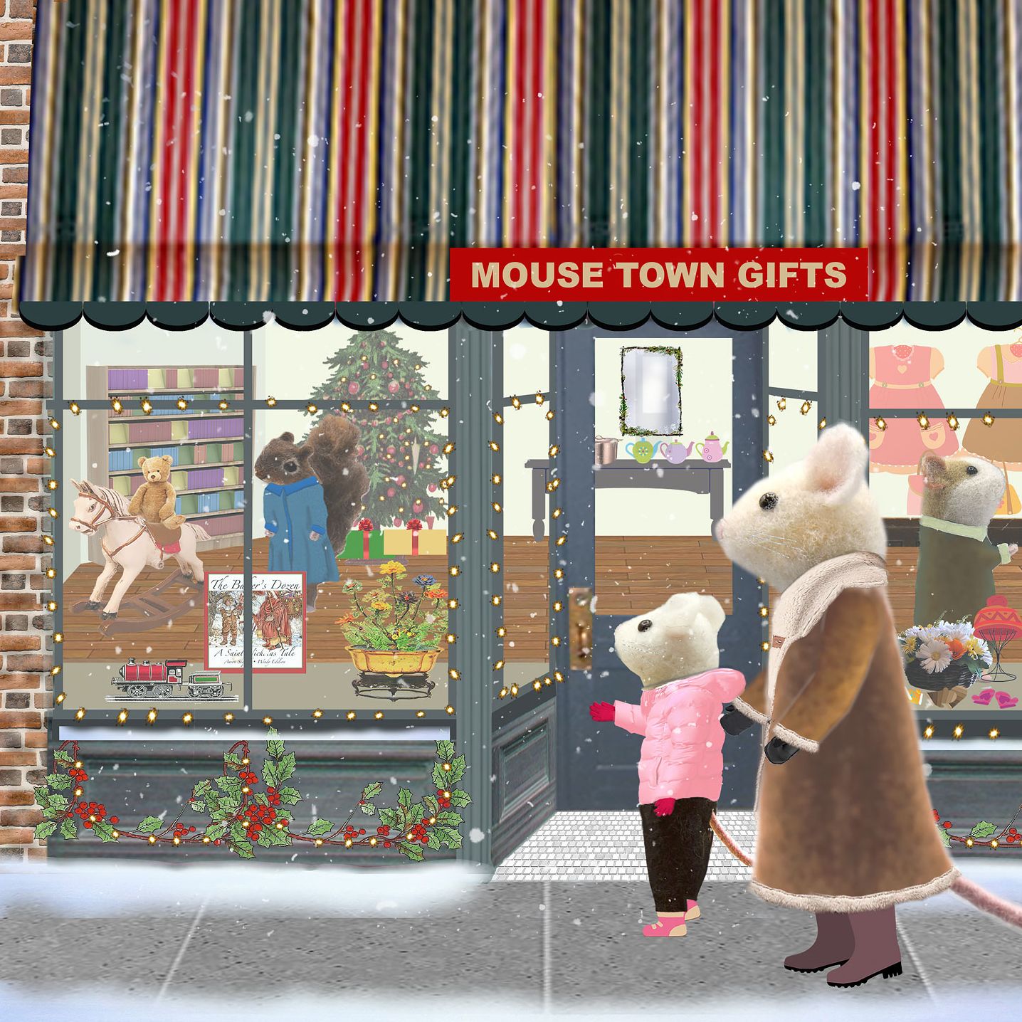 Katie Mouse and the Christmas Door
