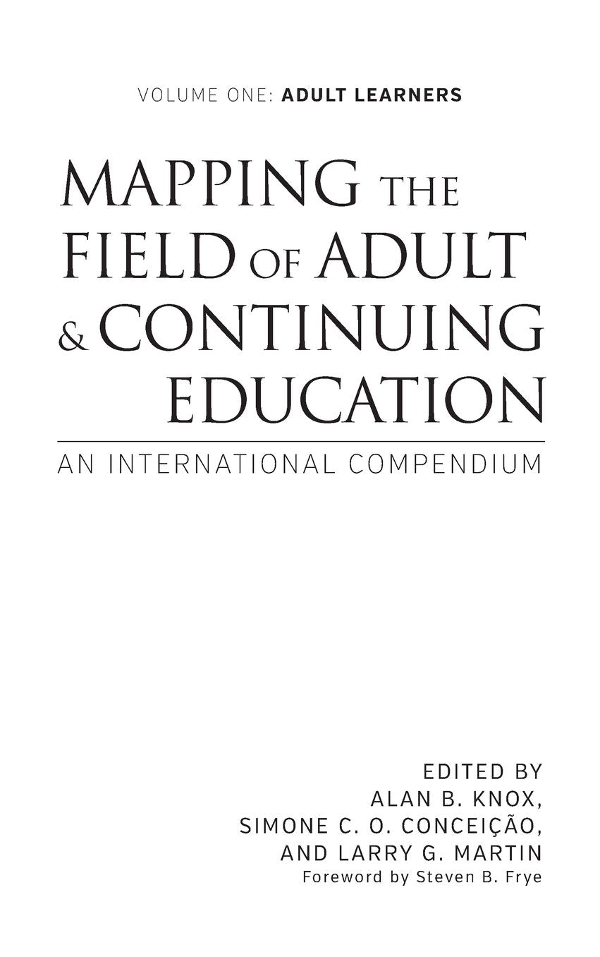 Mapping the Field of Adult and Continuing Education: An International Compendium