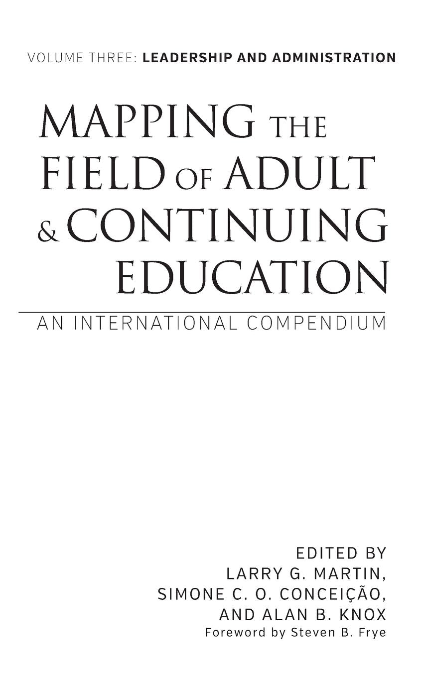 Mapping the Field of Adult and Continuing Education: An International Compendium