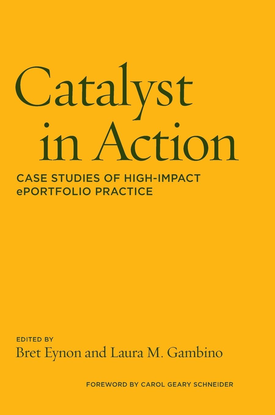 Catalyst in Action: Case Studies of High-Impact Eportfolio Practice