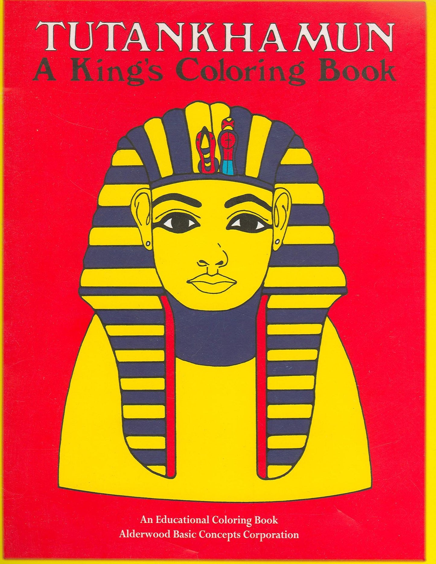 Tutankhamun a King's Coloring Book