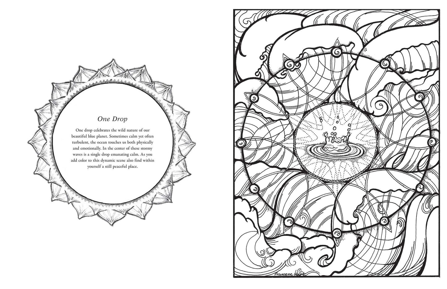 Sacred Geometry Coloring Book