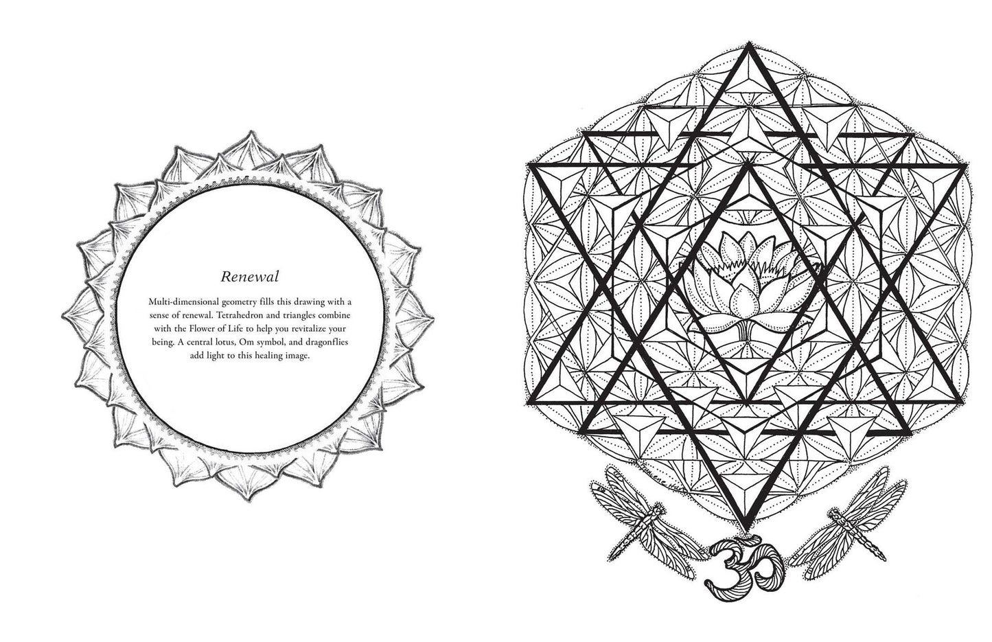 Sacred Geometry Coloring Book