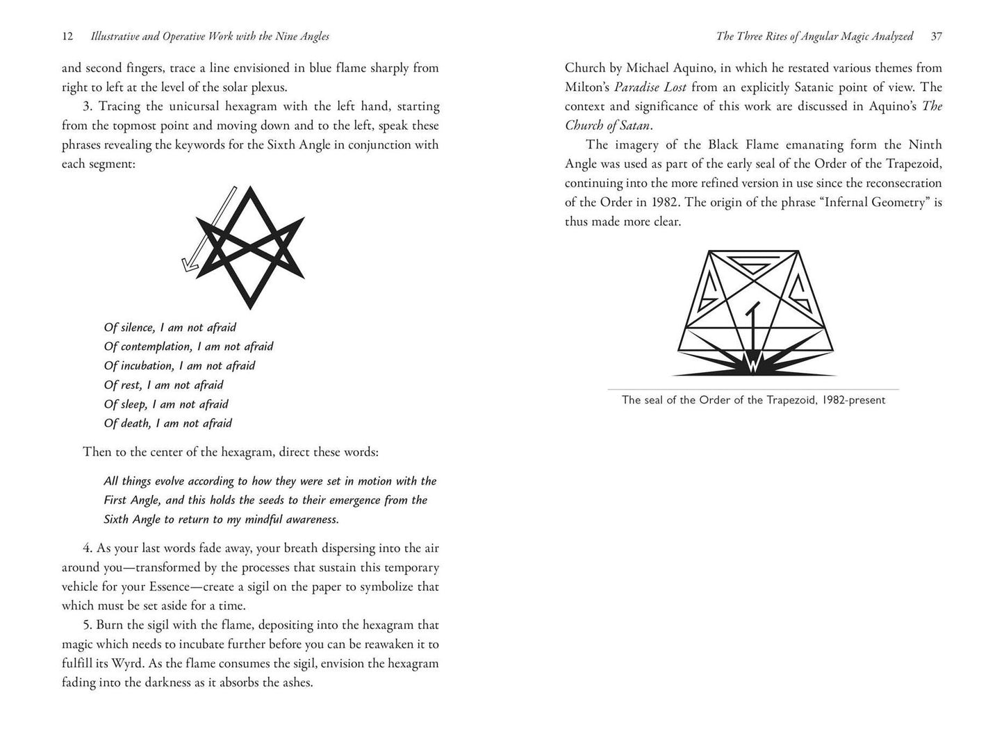 Infernal Geometry and the Left-Hand Path: The Magical System of the Nine Angles