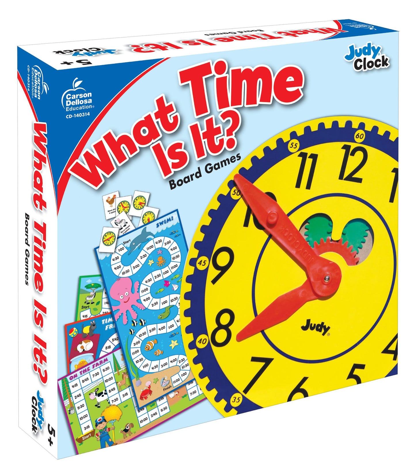 What Time Is It? Board Game, Ages 5 - 8