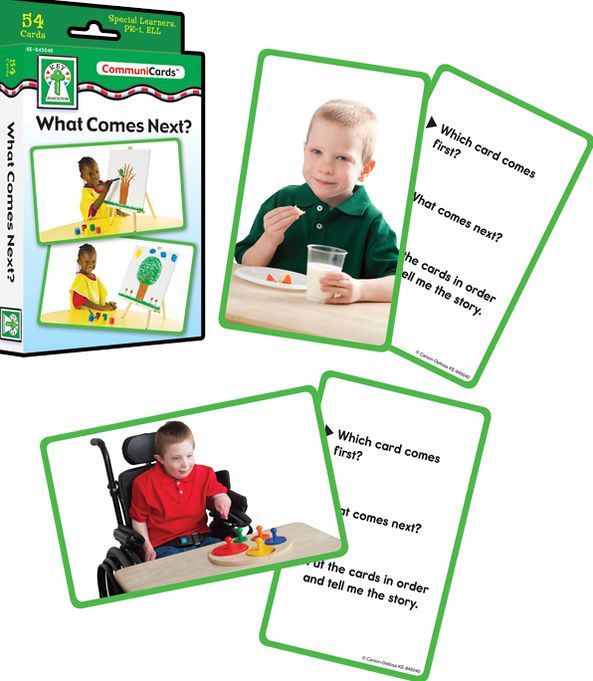 What Comes Next? Learning Cards