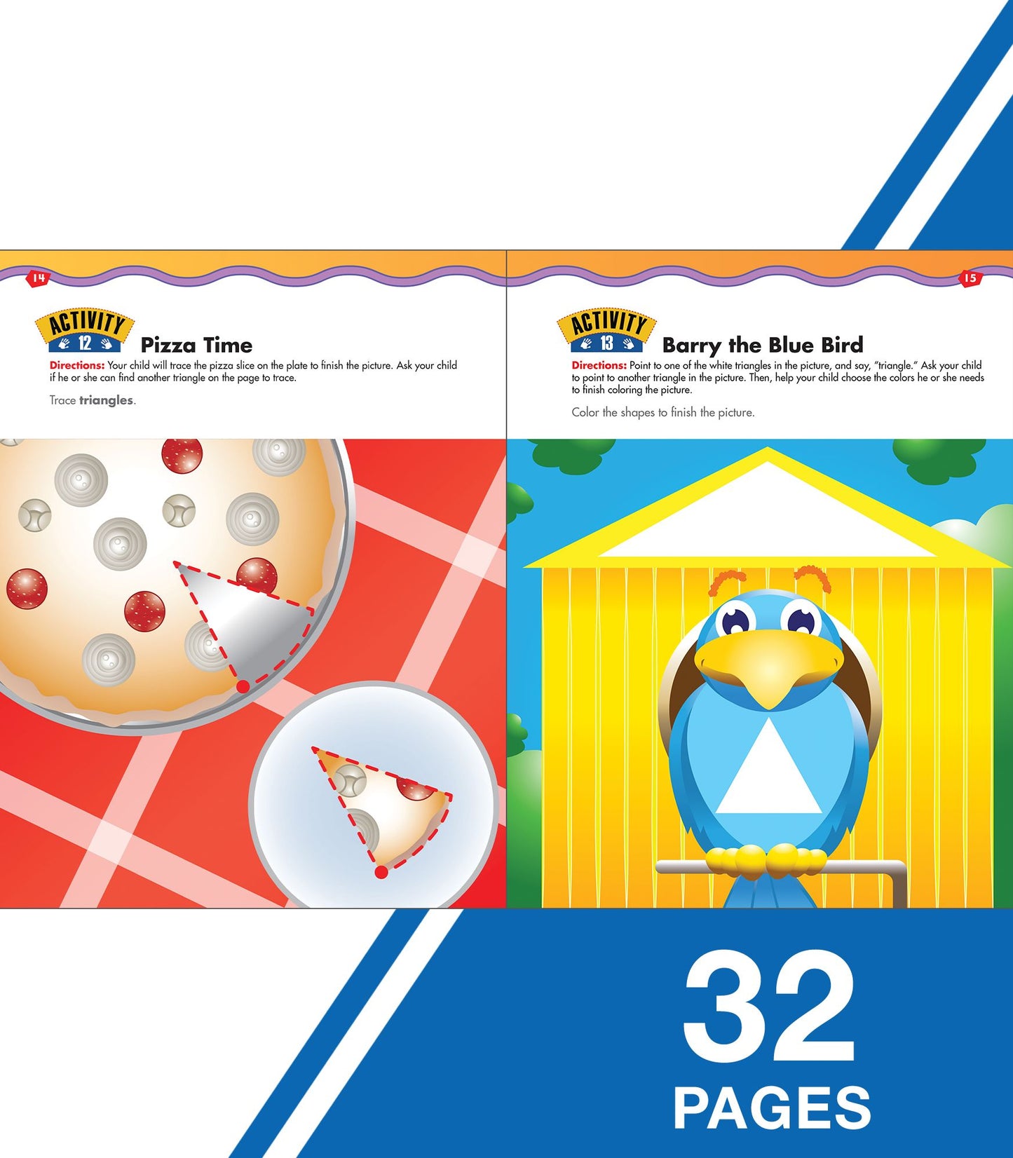 Trace Shapes Workbook, Grades Preschool - K