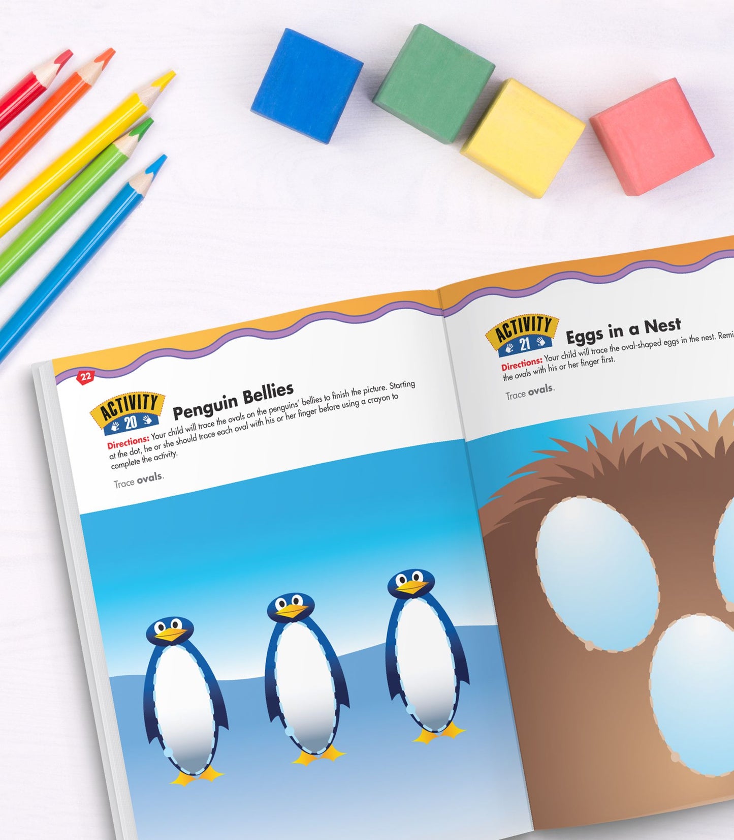Trace Shapes Workbook, Grades Preschool - K