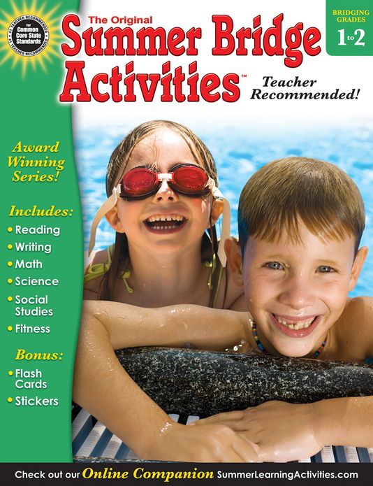 Summer Bridge Activities, Grades 1 - 2: Bridging Grades First to Second