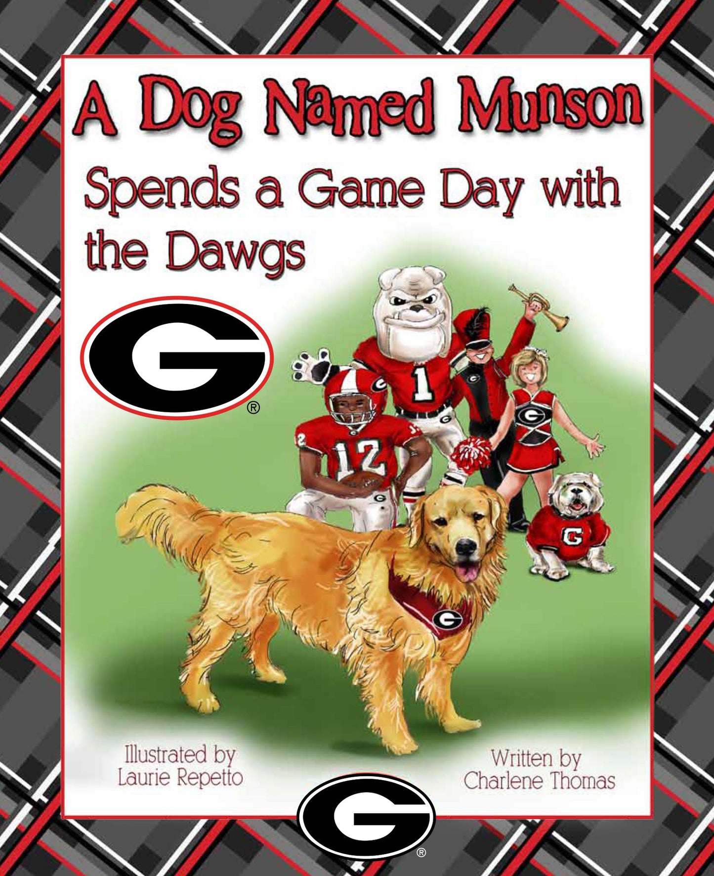 A Dog Named Munson Spends Game Day with the Dawgs