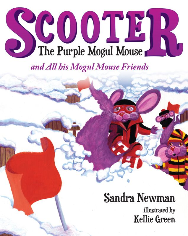 Scooter the Purple Mogul Mouse