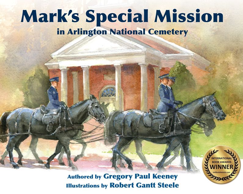 Mark's Special Mission in Arligton National Cemetery